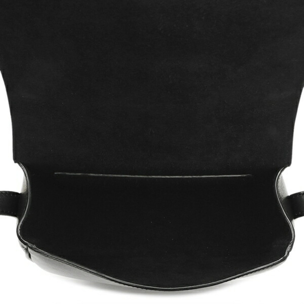 Celine Bag Black Triomphe Cuir Shoulder Folco